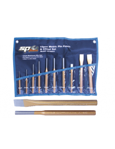 PIN PUNCH AND CHISEL SET...